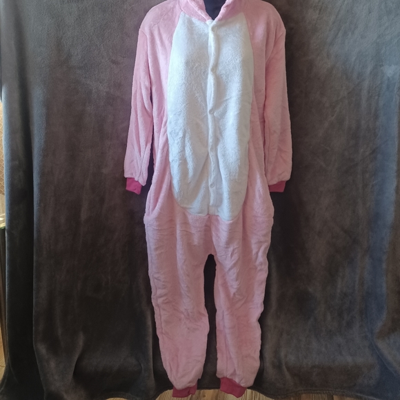 Adult Unicorn Onesie One Piece Cosplay Animal Costume for Halloween - Picture 3 of 15